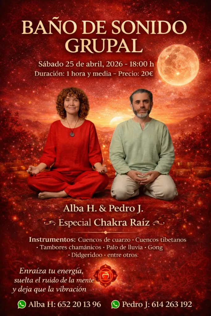 Baño de Sonidos Elche - 25 abril 2026