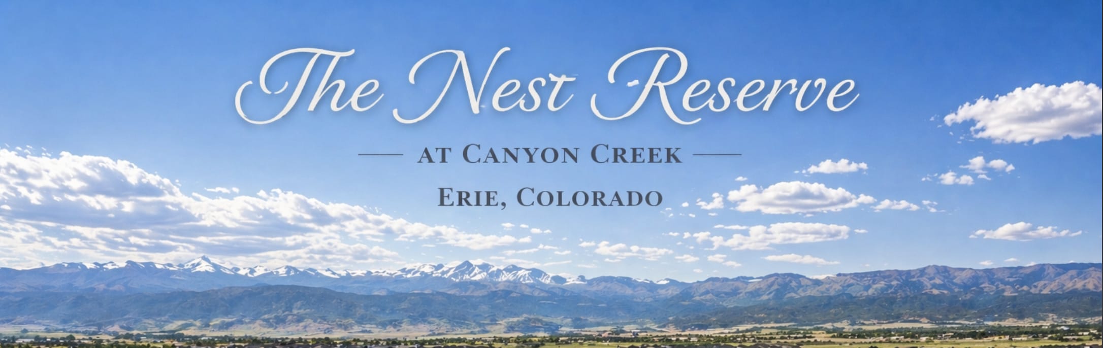 The Nest Reserve at Canyon Creek community
