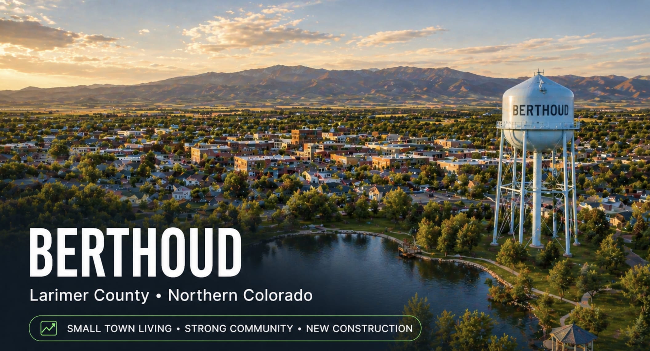 New construction homes in Berthoud, Colorado