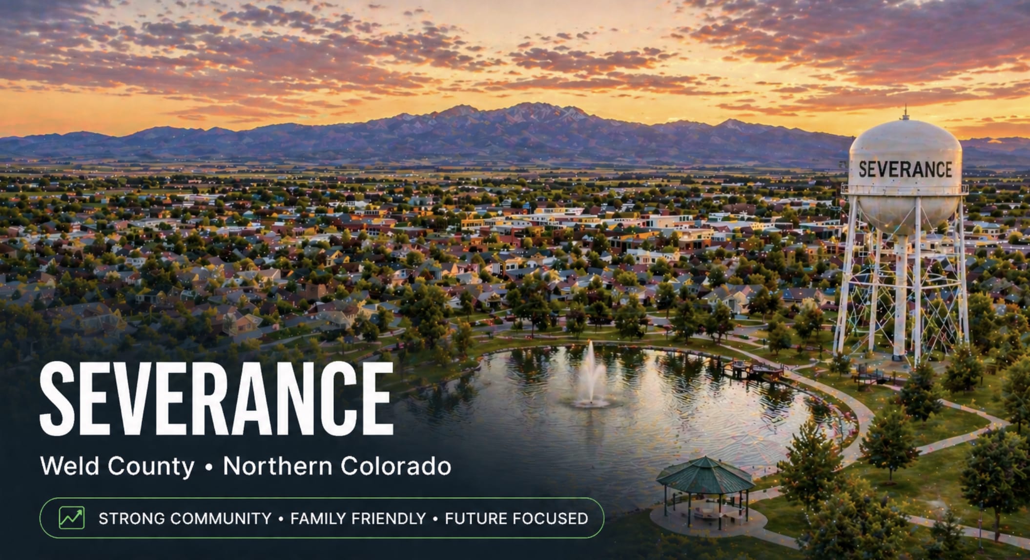 New construction homes in Severance, Colorado