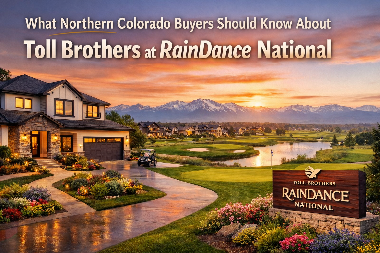 What Northern Colorado Buyers Should Know About Toll Brothers at RainDance National