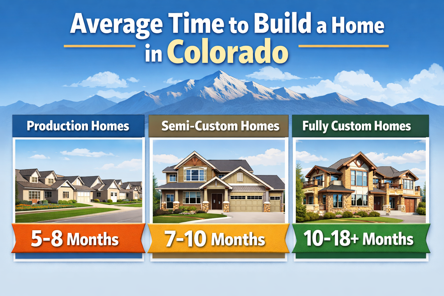 How Long Does It Take to Build a House in Colorado?