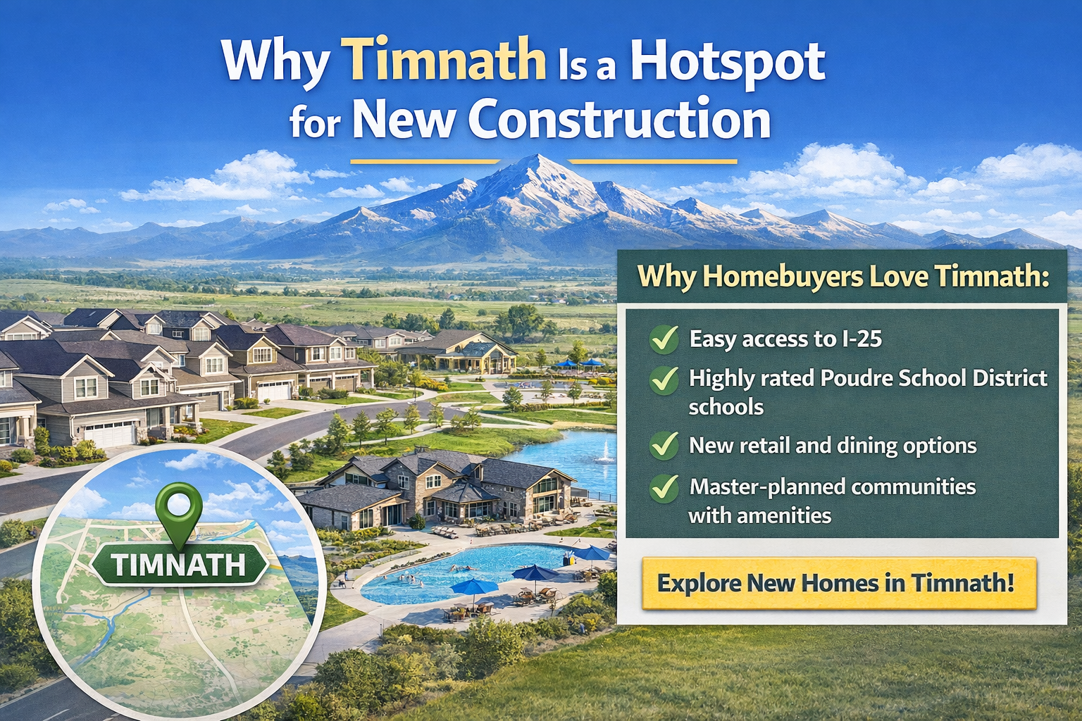 Why Timnath Is a Hotspot for New Construction