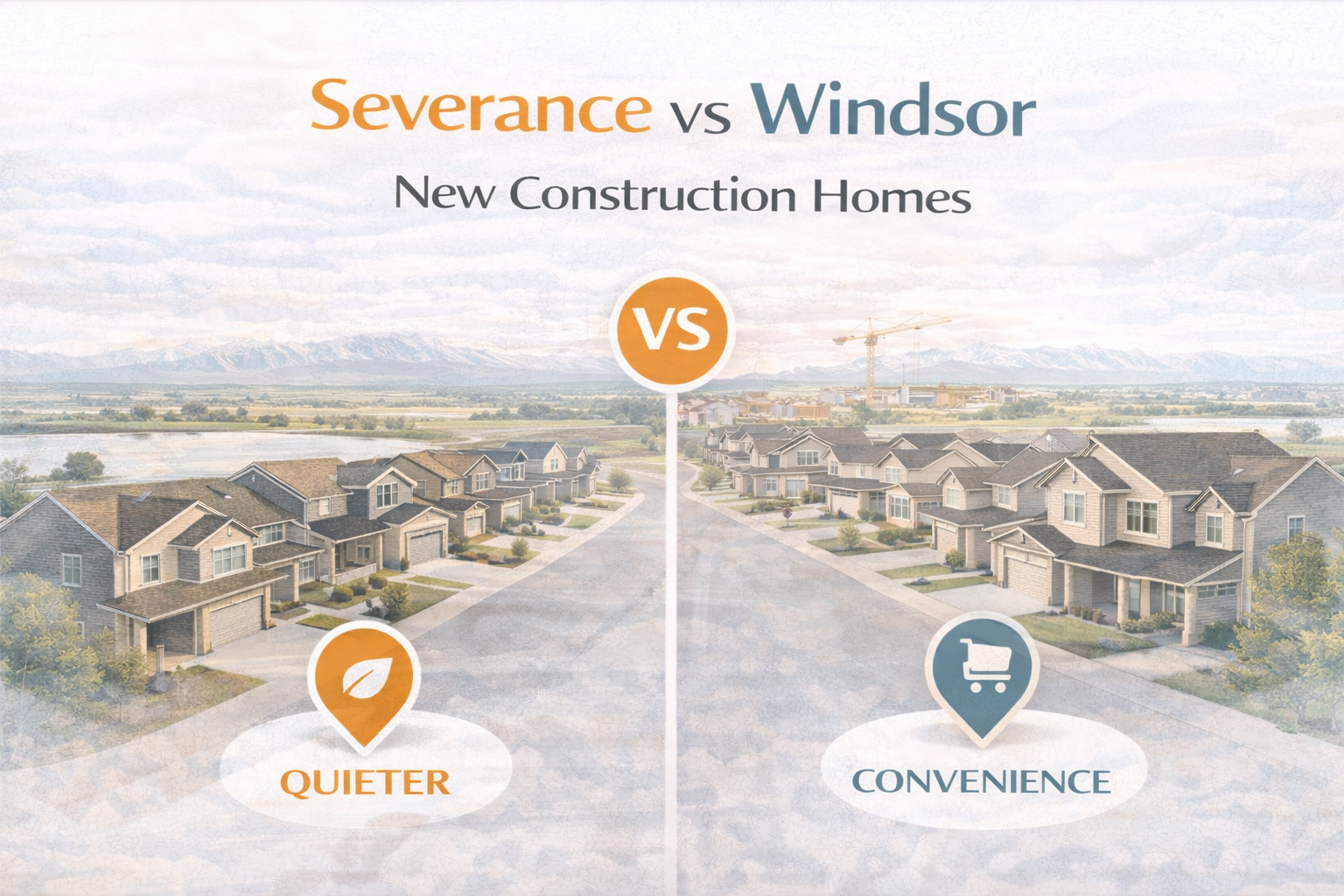 Severance vs Windsor New Construction Homes