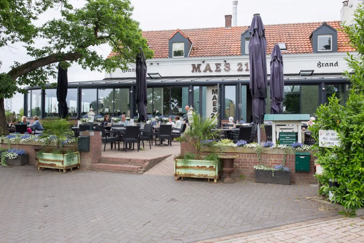 Een foto van het terras