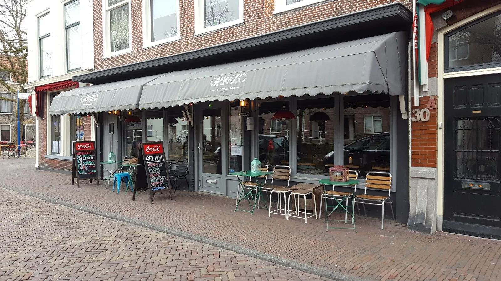 Een foto van het terras