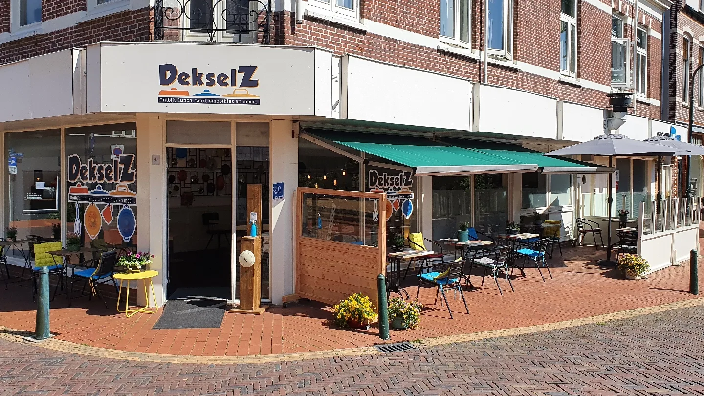 Een foto van het terras