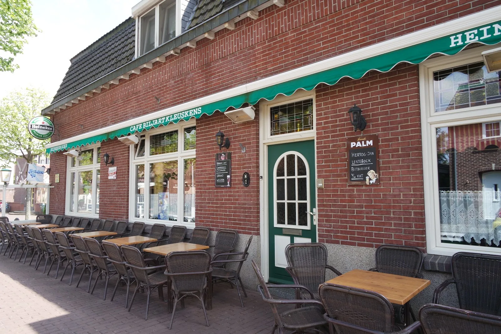 Een foto van het terras