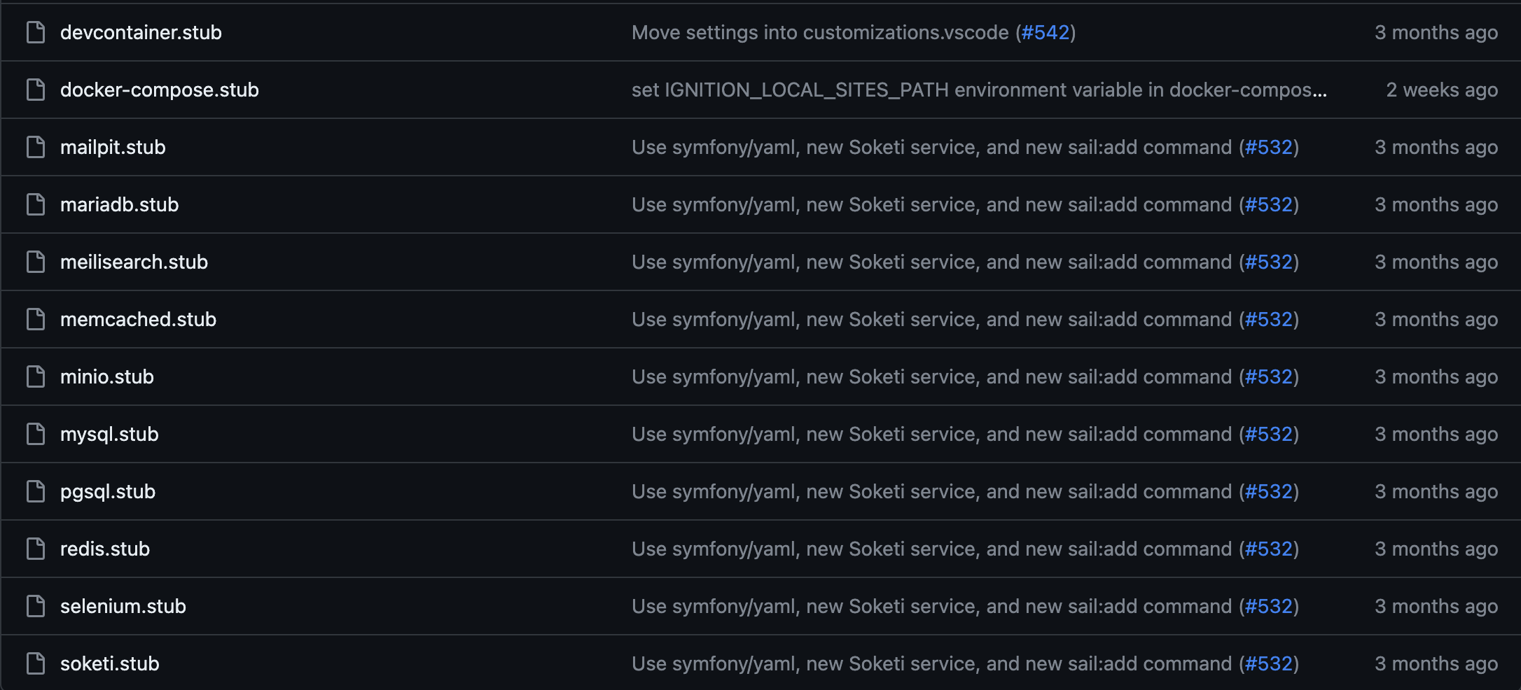 Laravel Sail Source