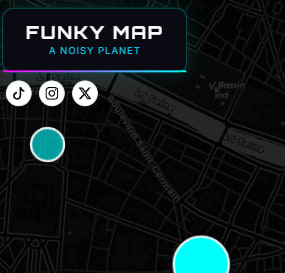 View of interactive map.