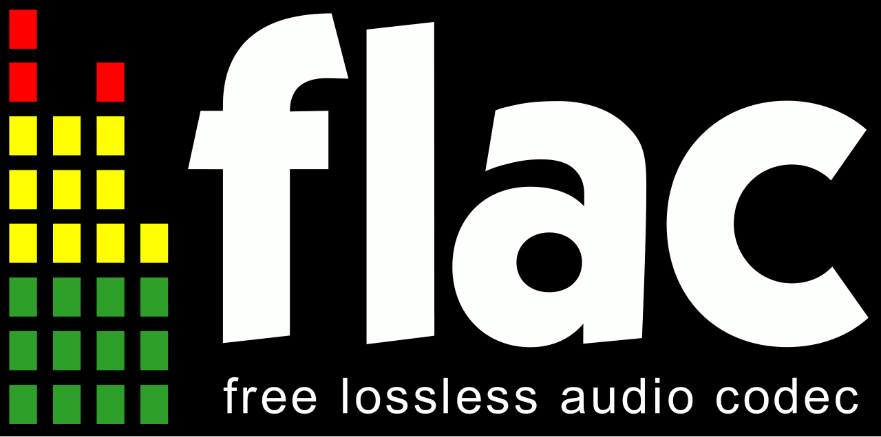FLAC audio format logo.
