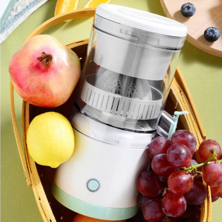 Espremedor Elétrico Recarregável: suco natural na hora, sem esforço e sem bagunça