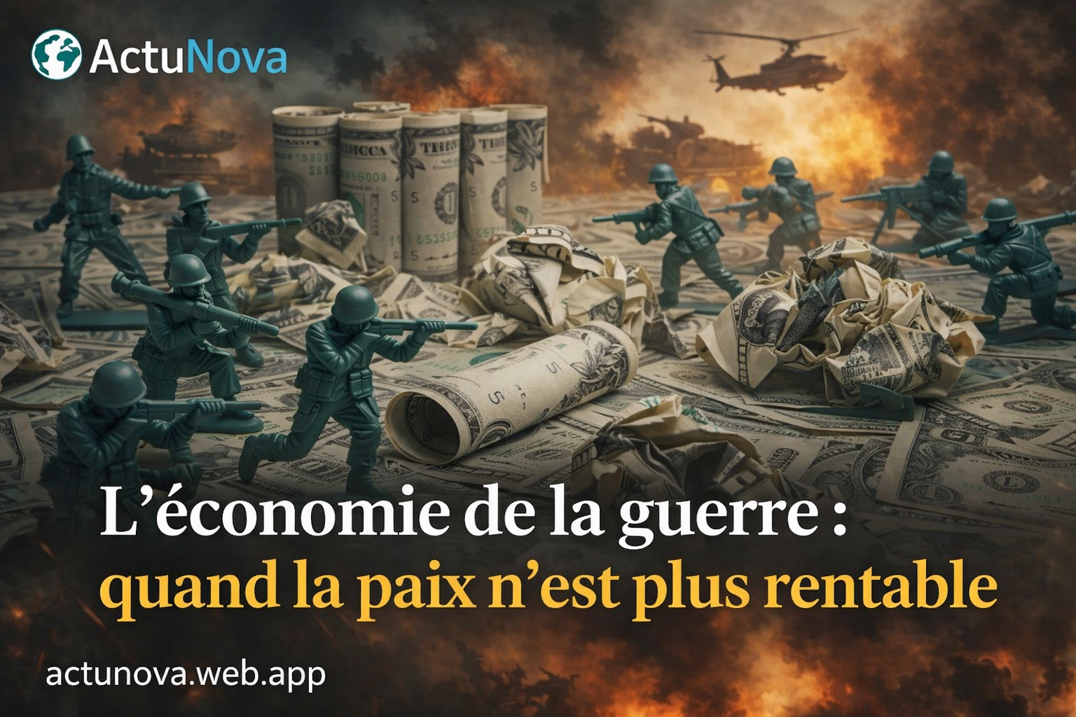 L'économie de la guerre : quand la paix n'est plus rentable