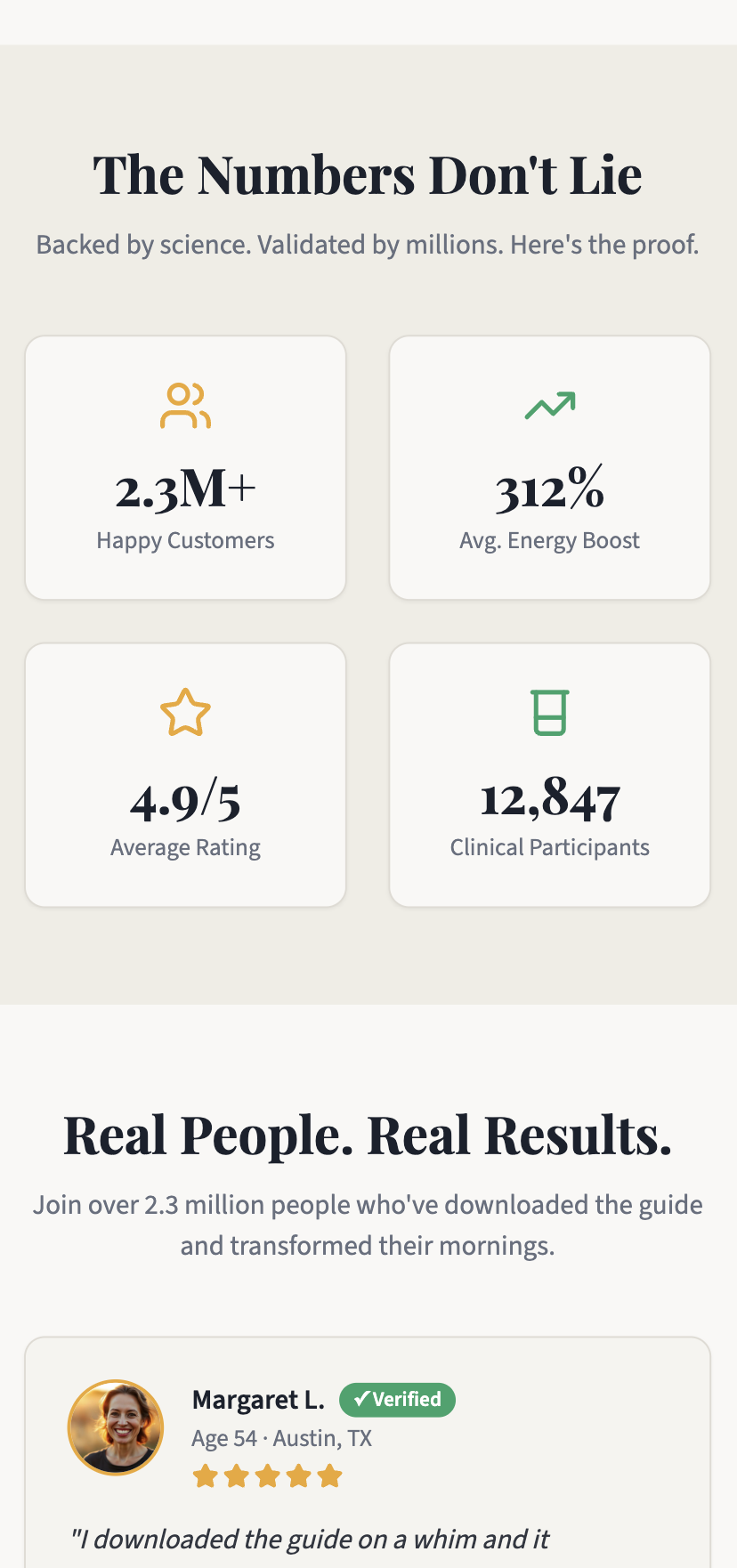 Example proof section