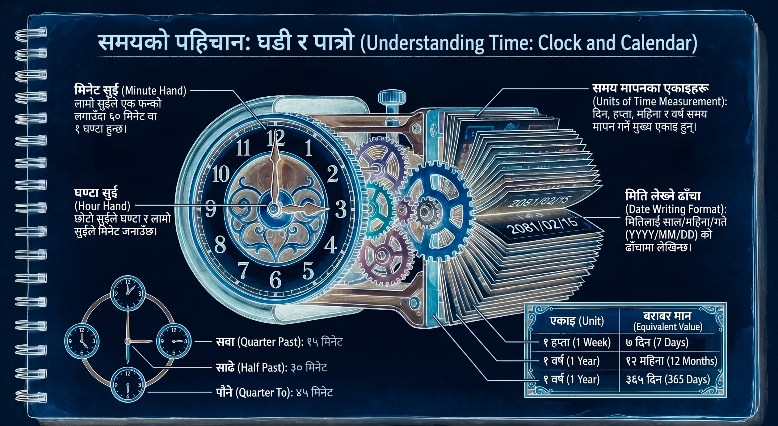 हाम्रो दैनिक जीवन कक्षा-२ गणित