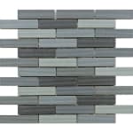 Bati Orient Striped Baguette Mosaic 11.80" x 11.80"