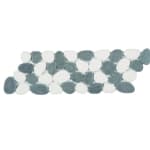 Bati Orient Round Pebble Mosaic 4" x 12"