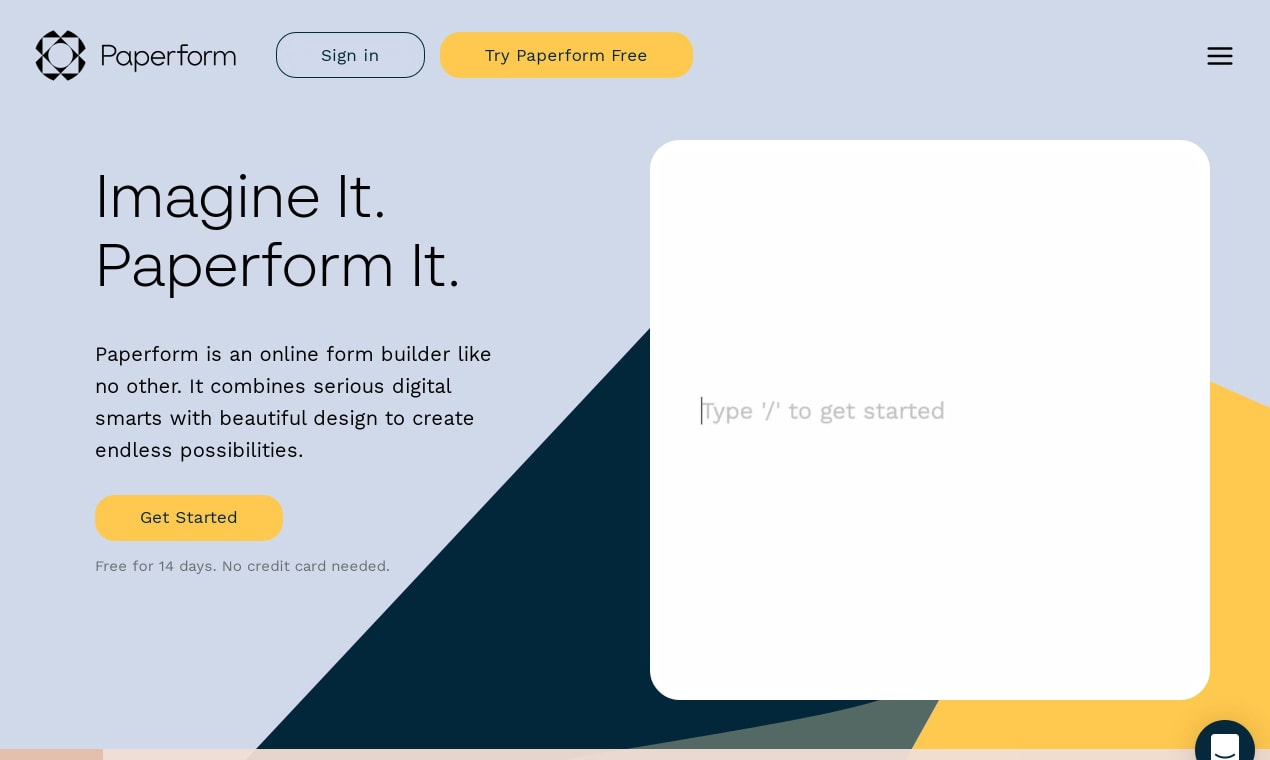 Paperform - Online Form Builder And Form Creator | Resource.fyi