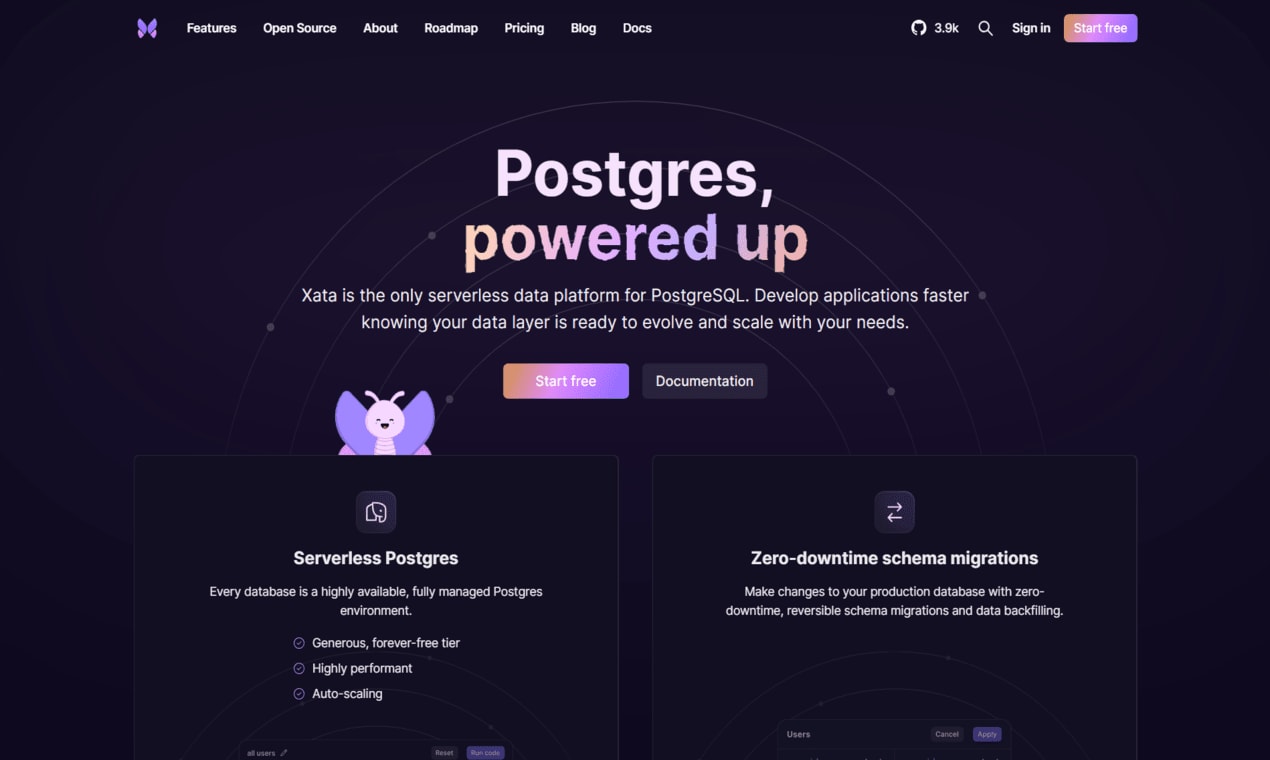 Xata - Xata is a data platform for PostgreSQL.