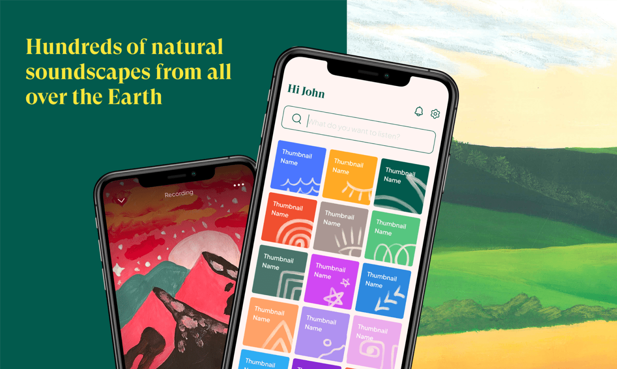 Earth.fm app - Nature soundscapes streaming platform | Resource.fyi