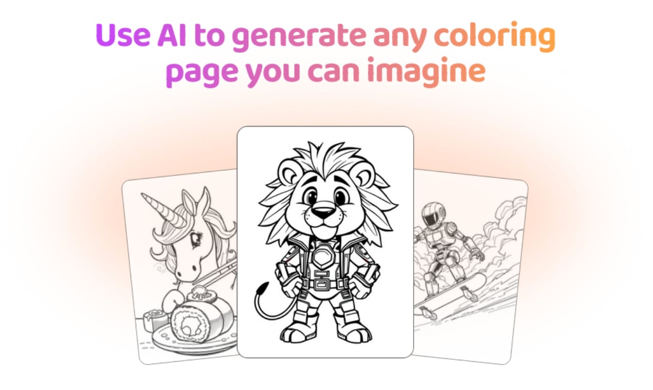 Coloring Maker - Create Custom Coloring Pages with AI | Resource.fyi