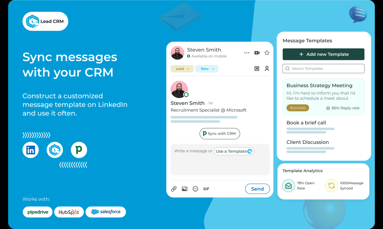 LeadCRM - Simplifying LinkedIn Lead Management | Resource.fyi