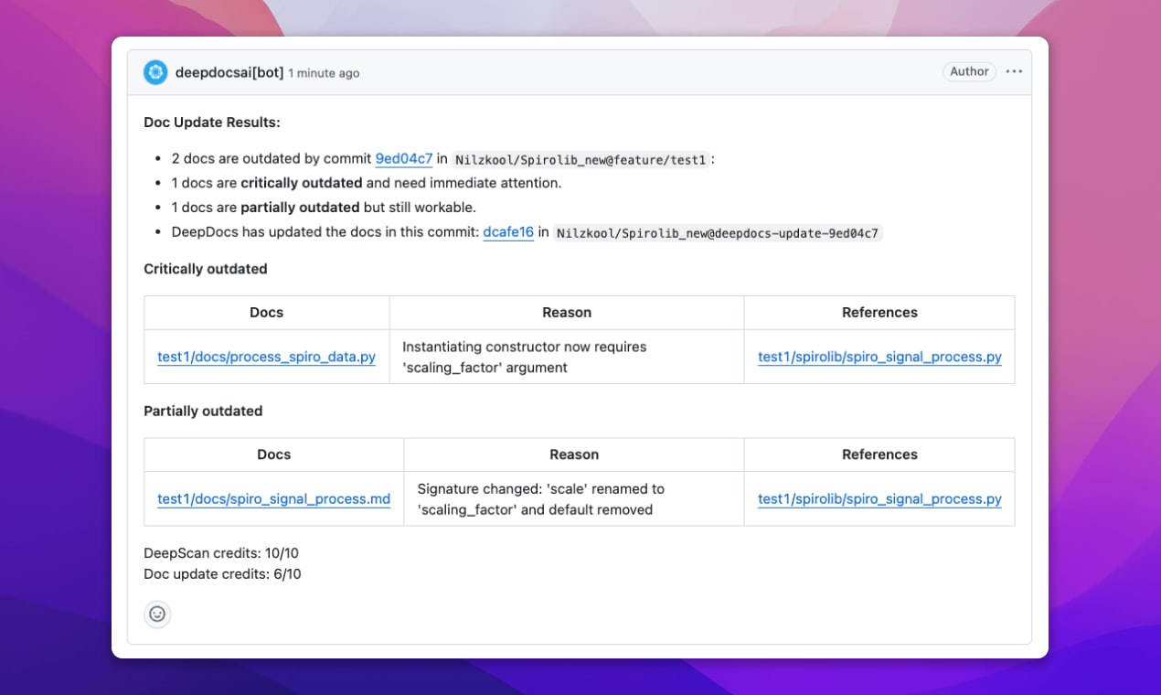 DeepDocs - AI that updates docs when you ship code | Resource.fyi