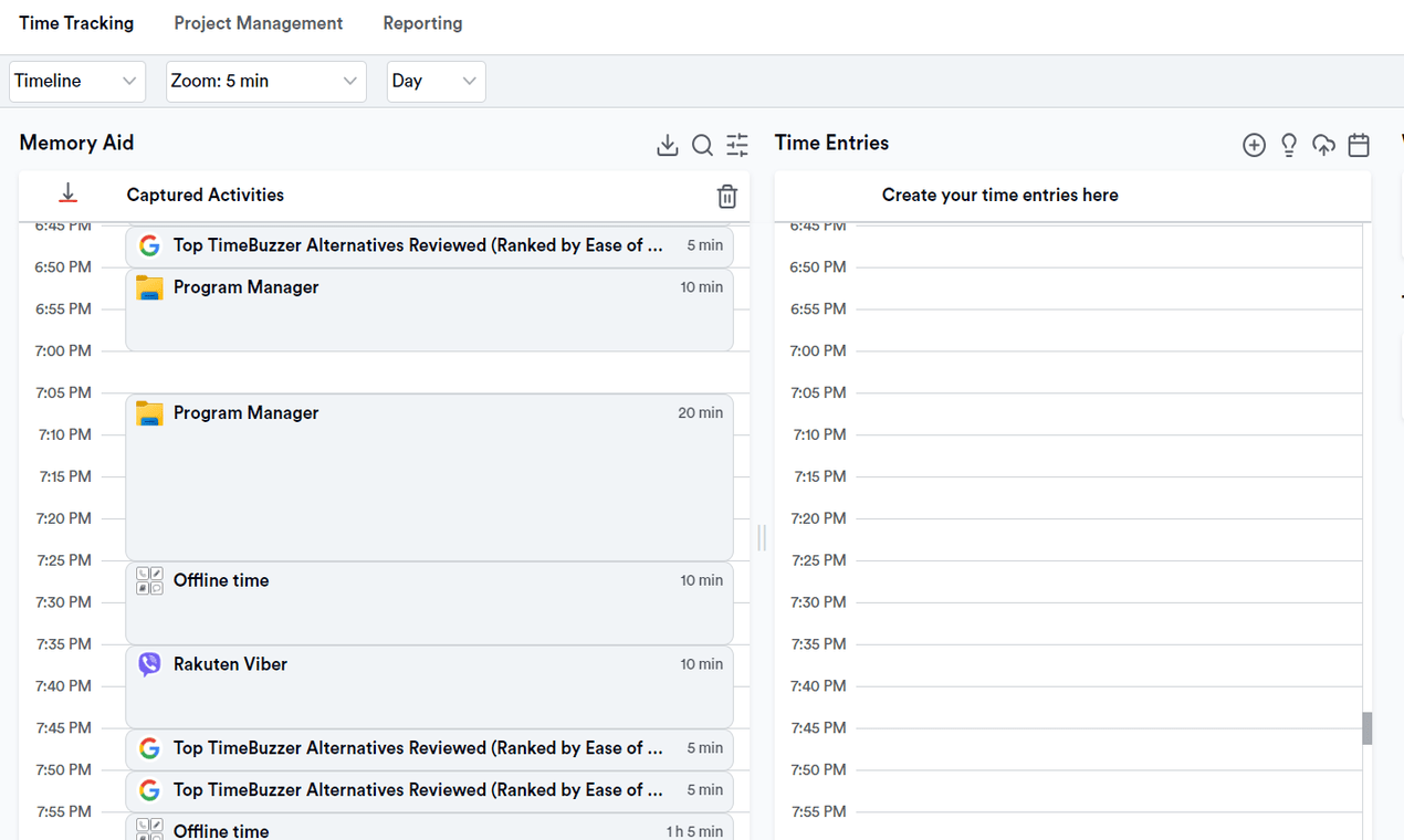 Memtime - Automatic time tracking software | Resource.fyi