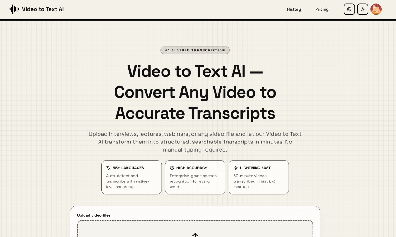 Video to Text AI - Turn Any Video into Text in Minutes | Resource.fyi