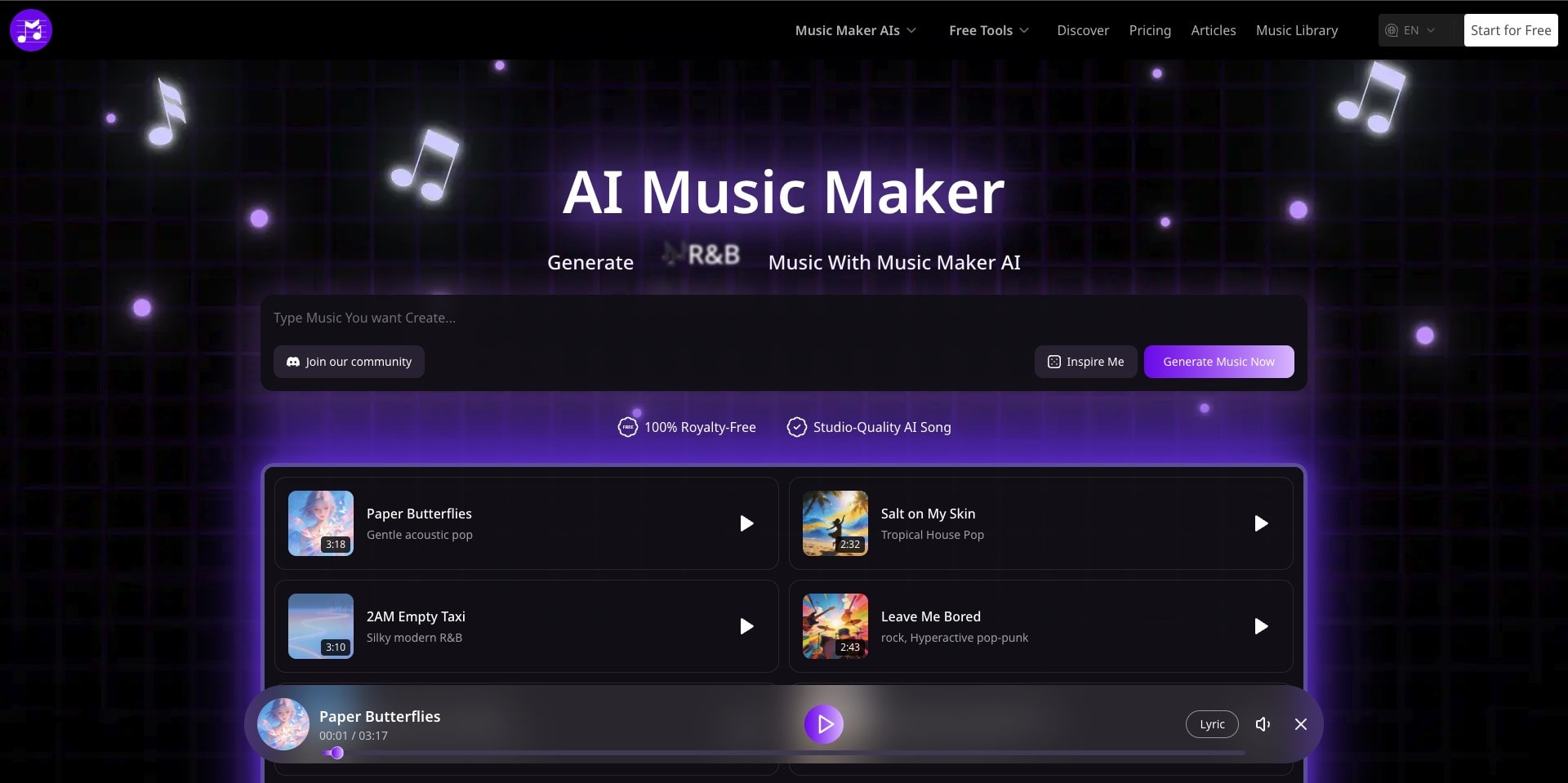 Free Short Music Video Generator - Free music videos from prompts or ...