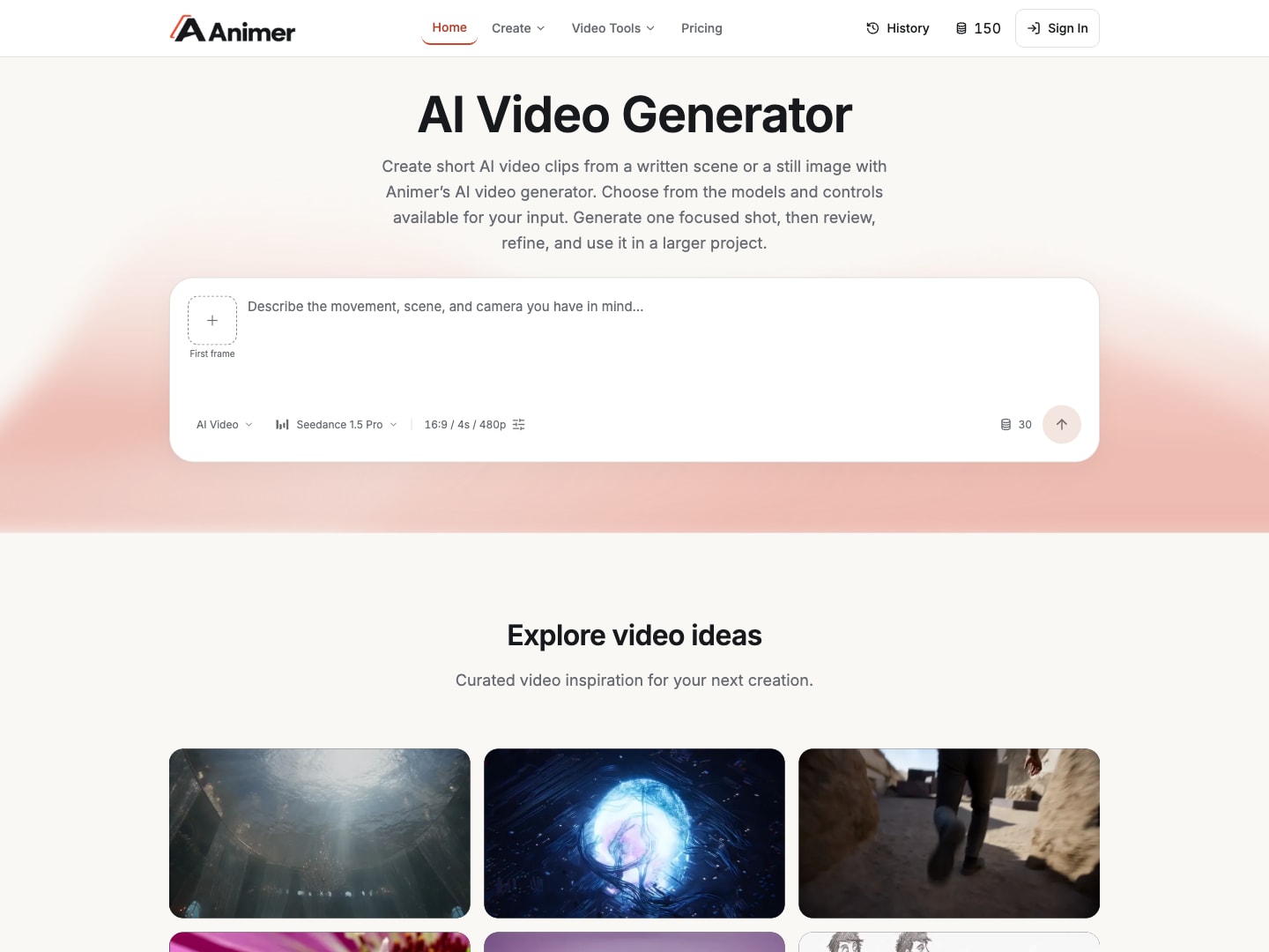 Animer - AI video and animation generator | Resource.fyi