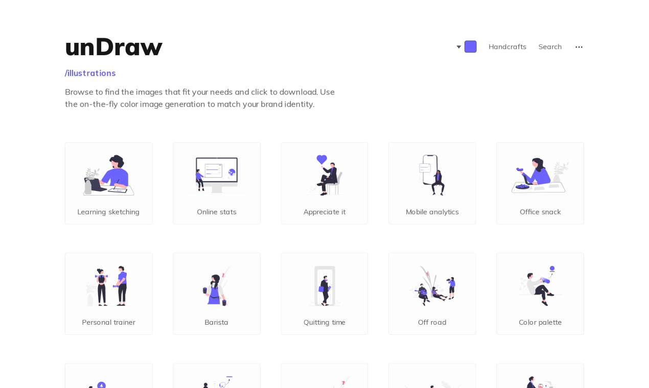 unDraw - Browse to find the images that fit your needs. | Resource.fyi