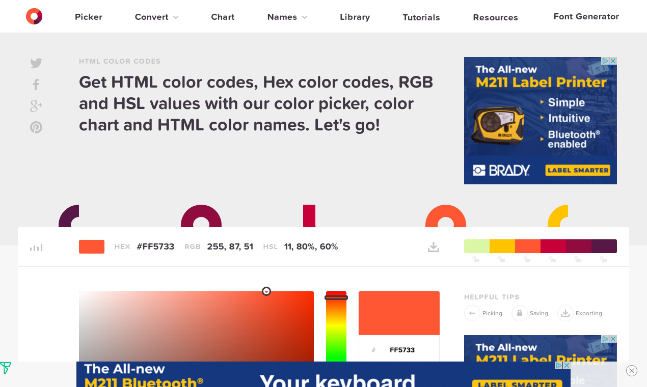 Html Color Codes - Find that perfect color | Resource.fyi