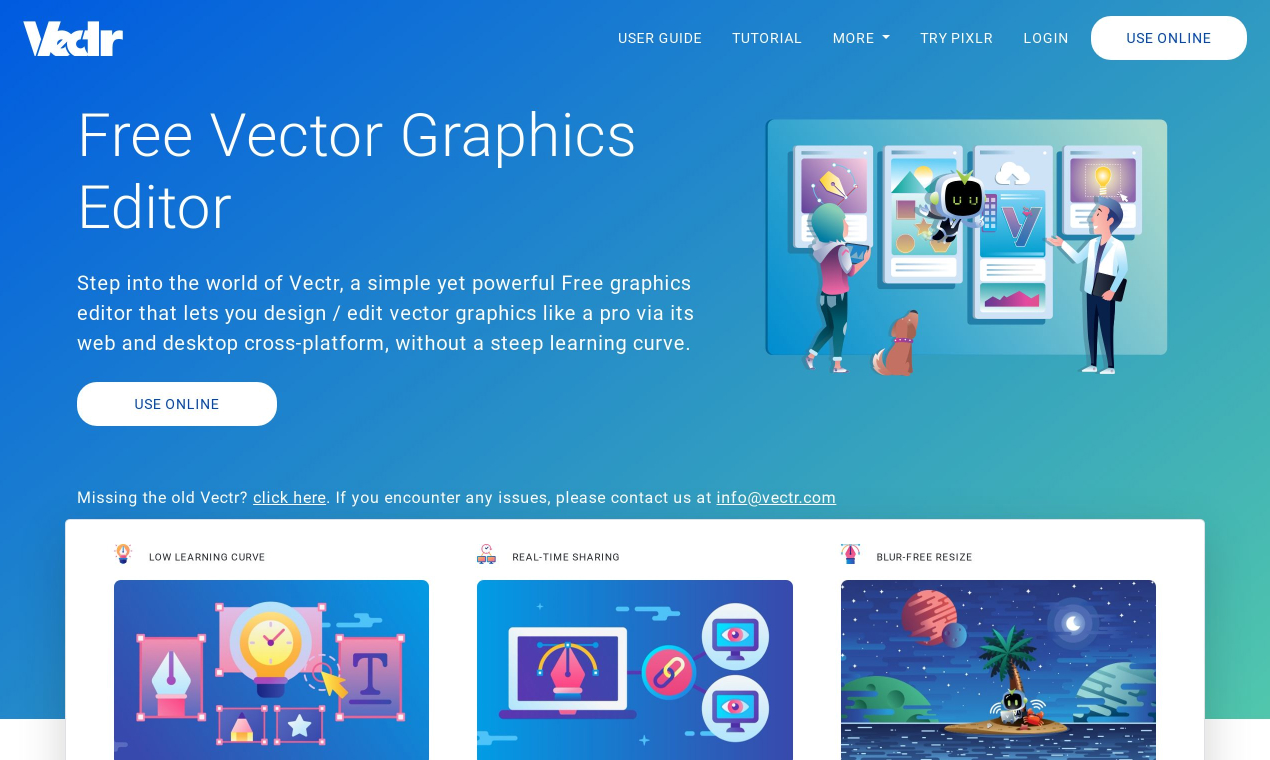 Vectr free online vector graphics editor resource fyi