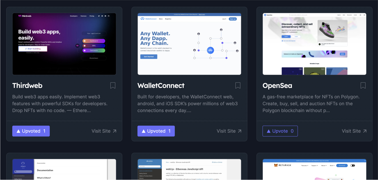 Web3 Tools, Products and Resources | Resource.fyi