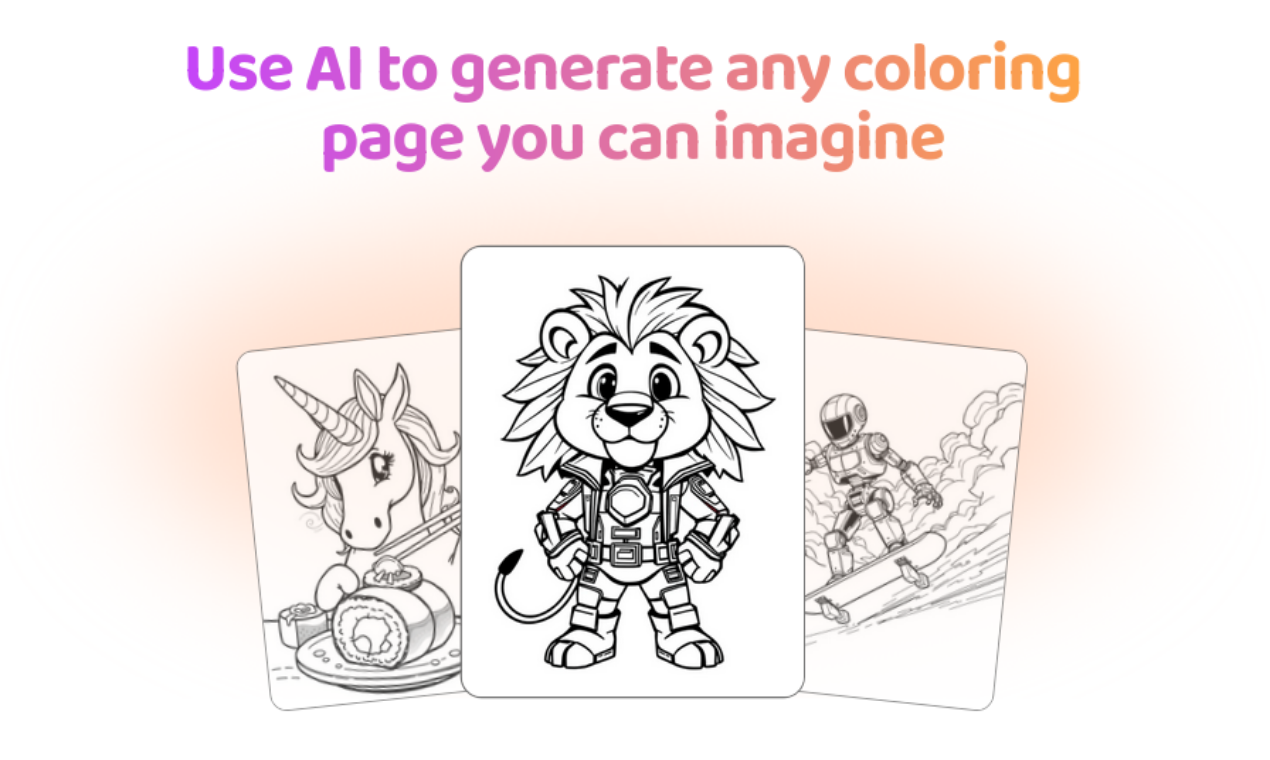Coloring Maker - Create Custom Coloring Pages with AI | Resource.fyi