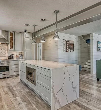 main kitchen island