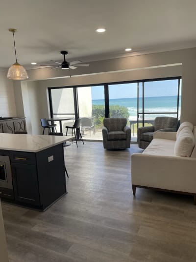 living room gulf view