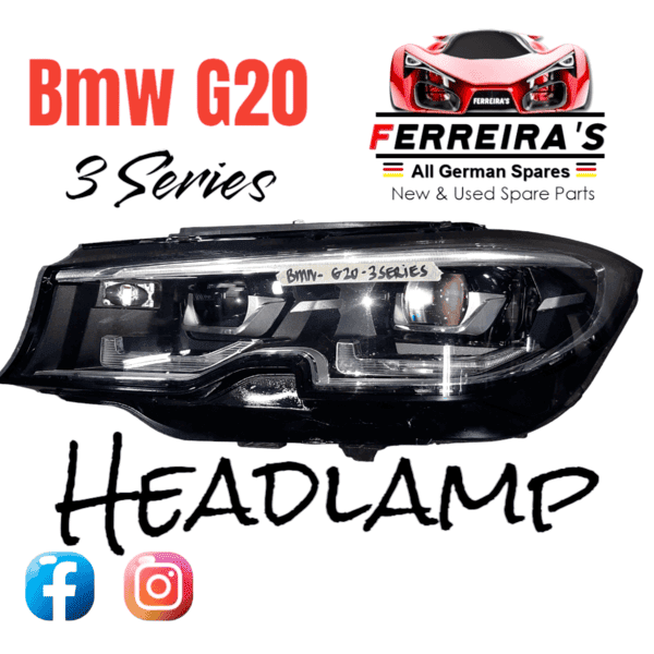 bmw g20 3 series headlight