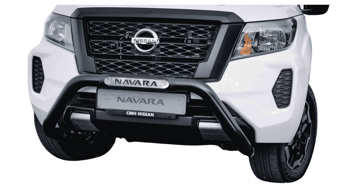 Nissan Navara D23 Facelift Nudge Bar Black 2021+ BS-170047