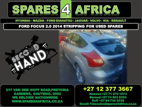 Ford Focus ST 2.0 2014 stripping for spares and parts