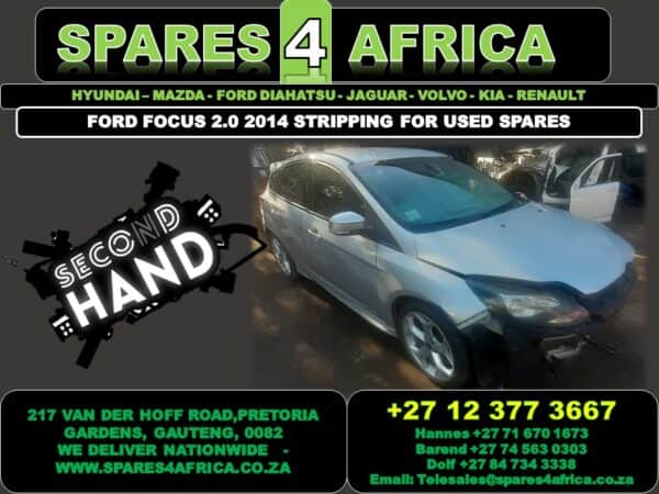 Ford Focus ST 2.0 2014 stripping for spares and parts