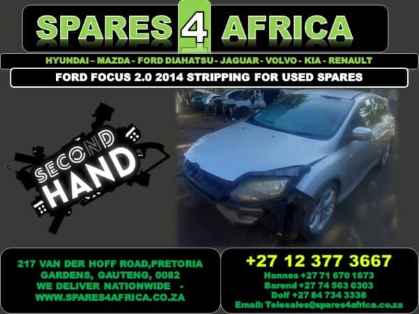 Ford Focus ST 2.0 2014 stripping for spares and parts