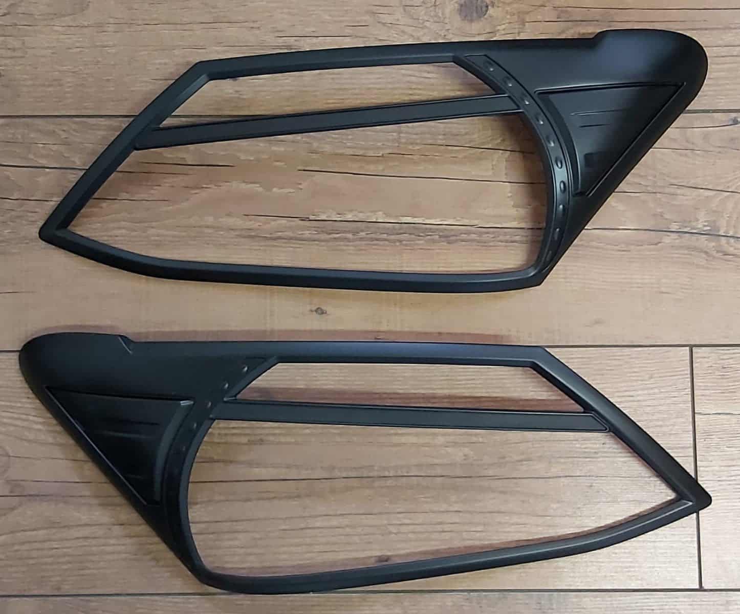 Isuzu DMAX 2012-2015 Head Light Cover Black