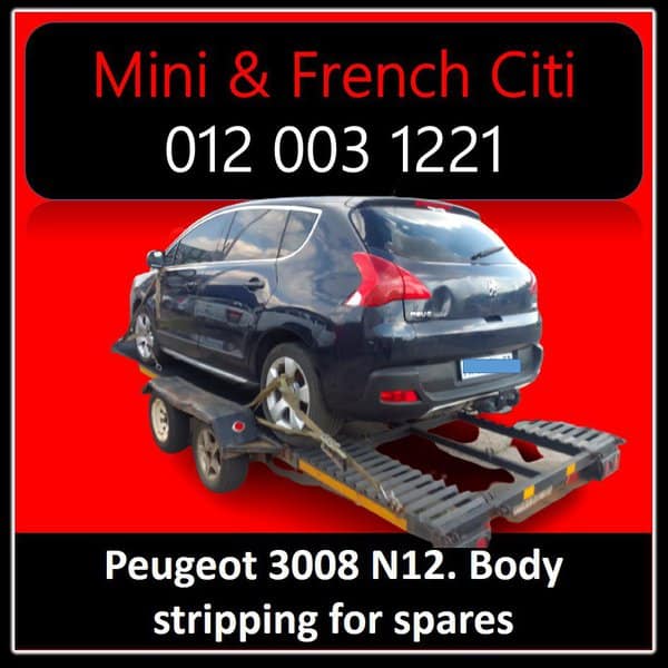 Peugeot 3008 N12 - Stripping For Spares