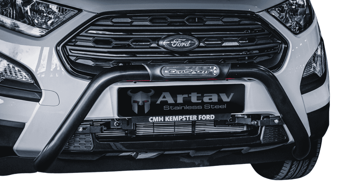 Ford EcoSport Facelift PDC Nudge Bar Black BS-150064 (N/S) 2018+