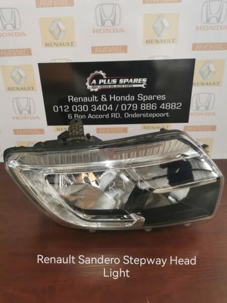 Renault Sandero headlights