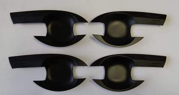 Isuzu DMAX Door Handle Cups Black 2012-2020 Double Cab