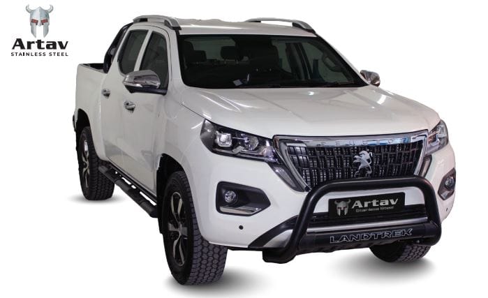 Peugeot Landtrek black nudge bar