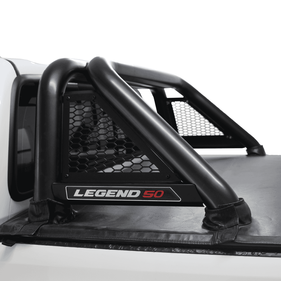 Toyota Hilux Legend 50 Honeycomb Sports Bar Black Double Cab & Single Cab 2016+ BS-80081